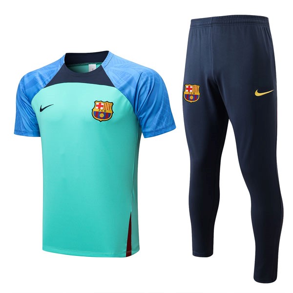 Camiseta Barcelona Conjunto Completo 2022/23 Verde